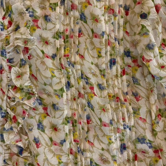 Doen Bird Top in Yellow Victorian XS - Picture 5 of 5